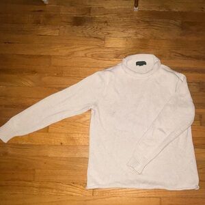 J. Crew always 100% cotton rollneck sweater